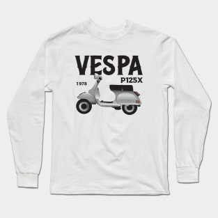 1978 Vespa P125X Long Sleeve T-Shirt